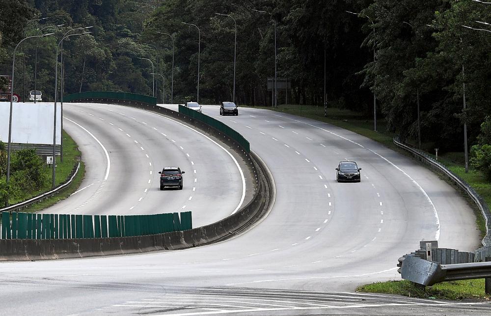 Two lanes on 1.3 km stretch of Bidor-Tapah highway to be closed for maintenance