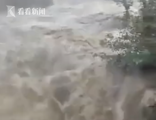 河流冲破堤岸，房屋被淹！格鲁吉亚暴雨引发洪灾