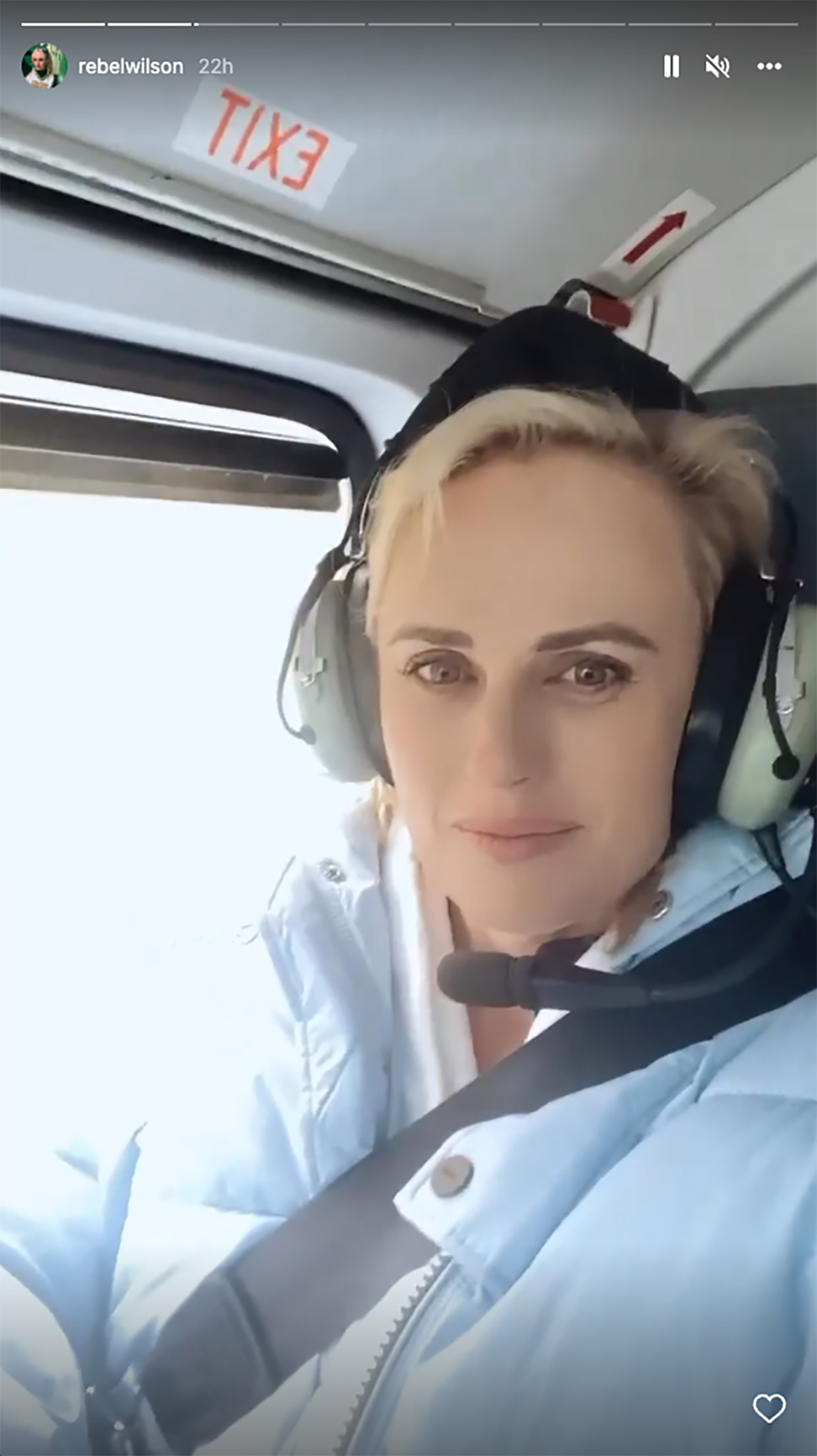 Rebel Wilson Wraps Up for Helicopter Ride with Girlfriend Ramona Agruma: 'Trying to Look Cool'