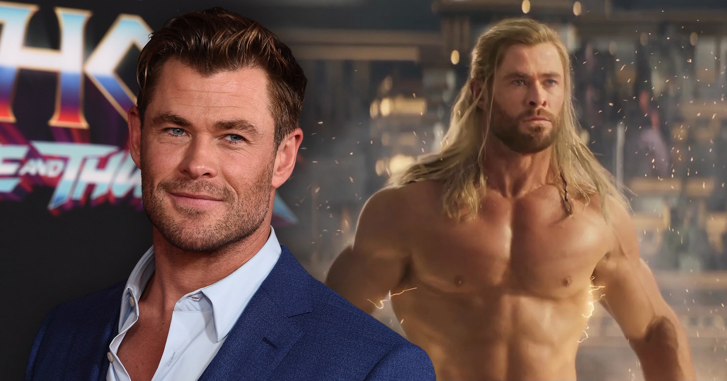 Chris Hemsworth admits getting naked in Thor: Love and Thunder was a ‘dream’