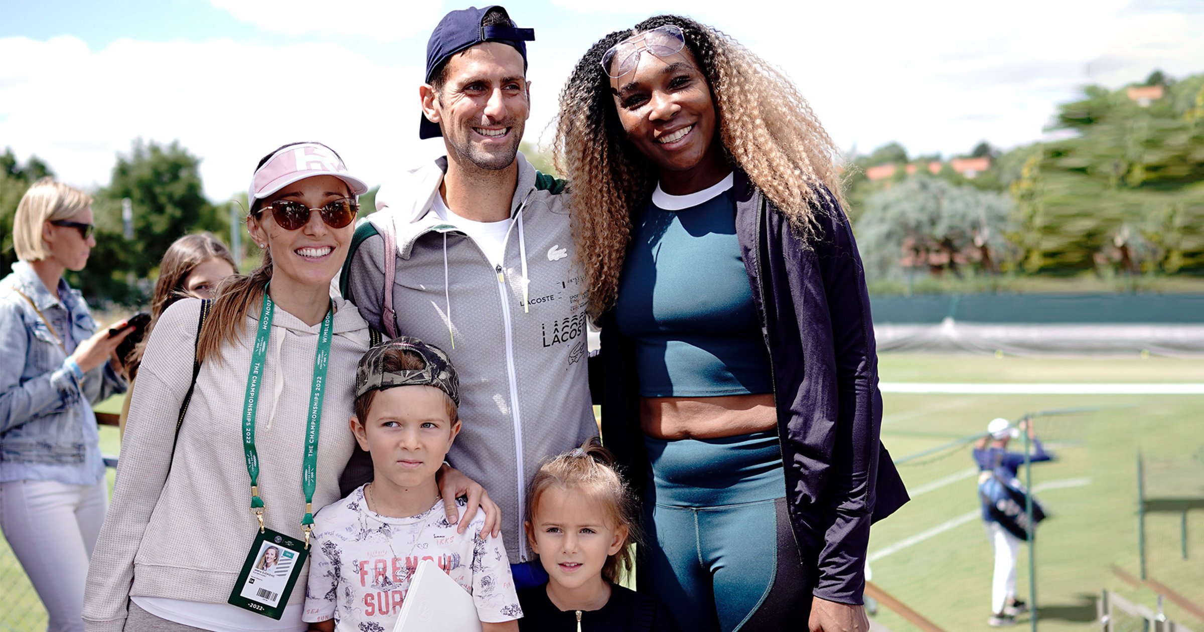 Novak Djokovic’s Family Are Big Venus Williams Fans As Tennis Legends ...