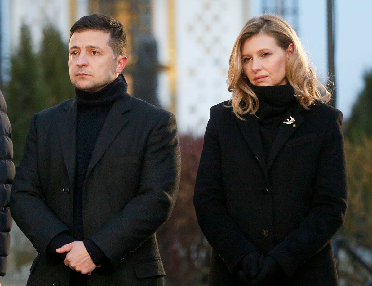 Ukraine’s first lady Olena Zelenska says relationship with husband ‘on pause’ due to war