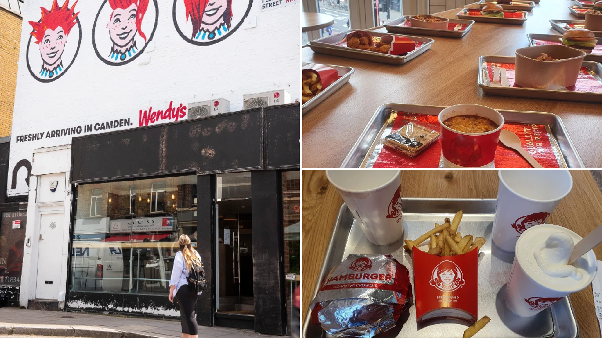 Wendy’s opens first Central London branch in Camden – here’s what it’s like