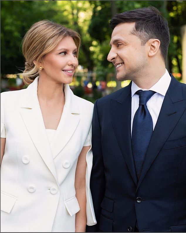 Ukraine's first lady Olena Zelenska says her relationship with her husband is 'on pause' just like all Ukrainian families in war with Russia