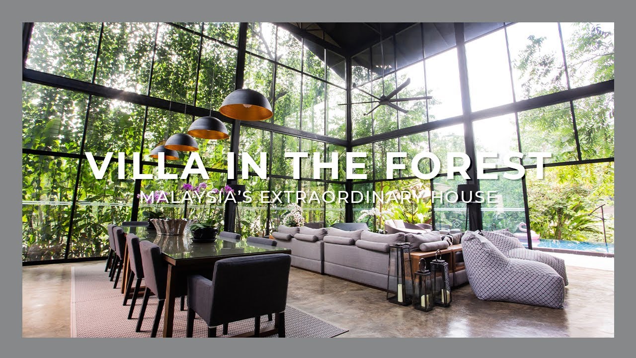 Hidden Villa In The Forest | Warehouse Makeover | Glass House | Villa Nadiah