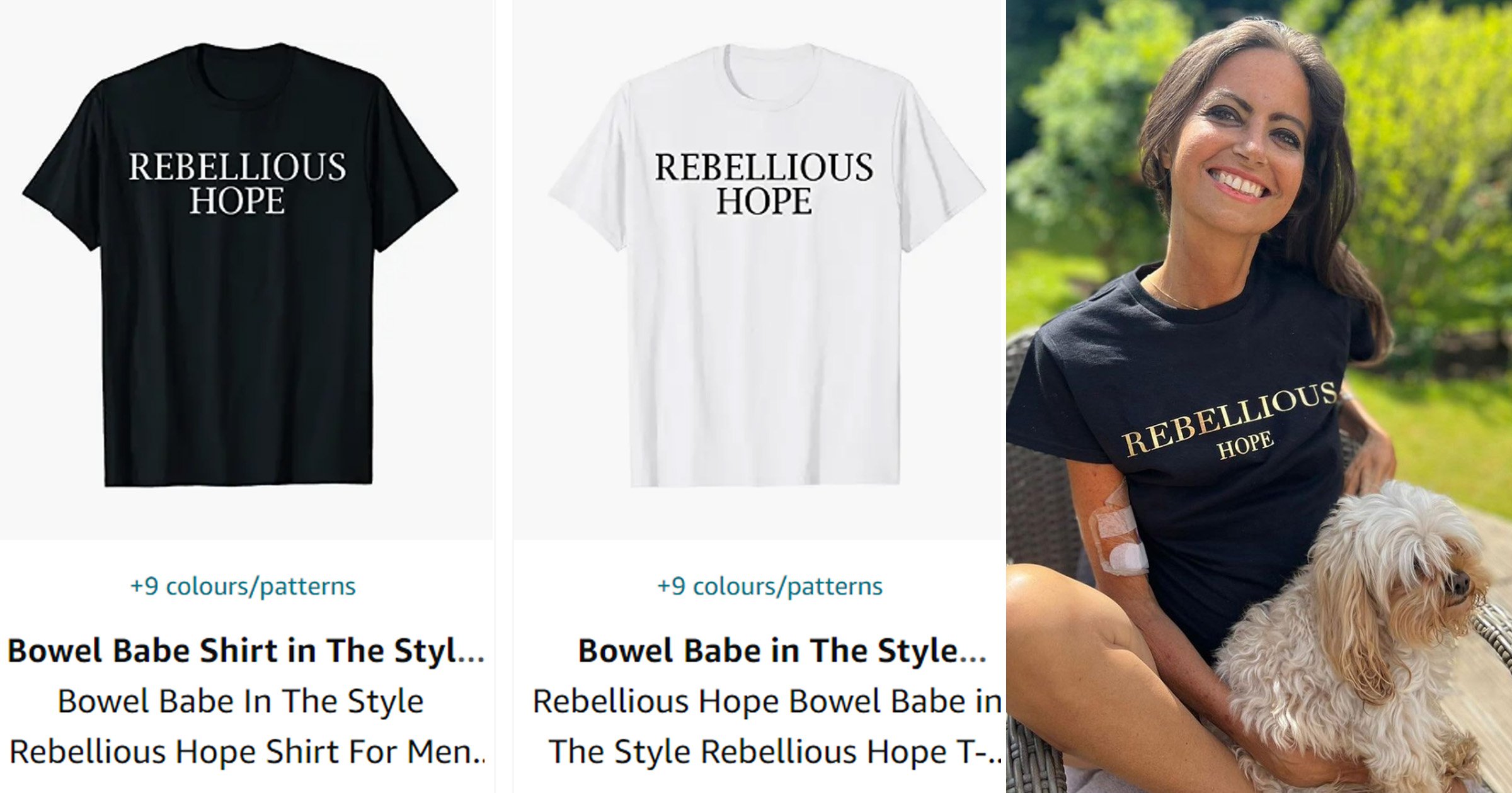 Fake Dame Deborah James ‘rebellious hope’ charity T-shirts removed from Amazon as company apologises