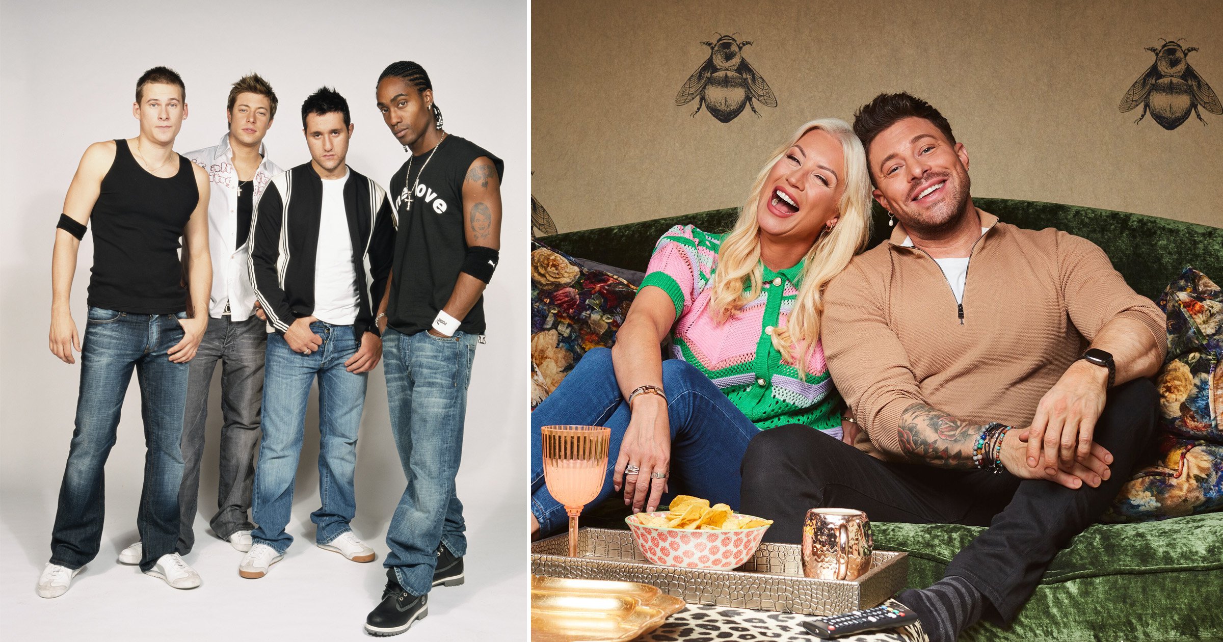 Duncan James confesses his teenage daughter was ‘more impressed by Gogglebox’ appearance than Blue fame as nostalgic boyband reunite