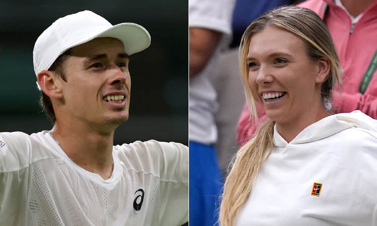 British Tennis Star Katie Boulter's Boyfriend Alex De Minaur Gives The ...