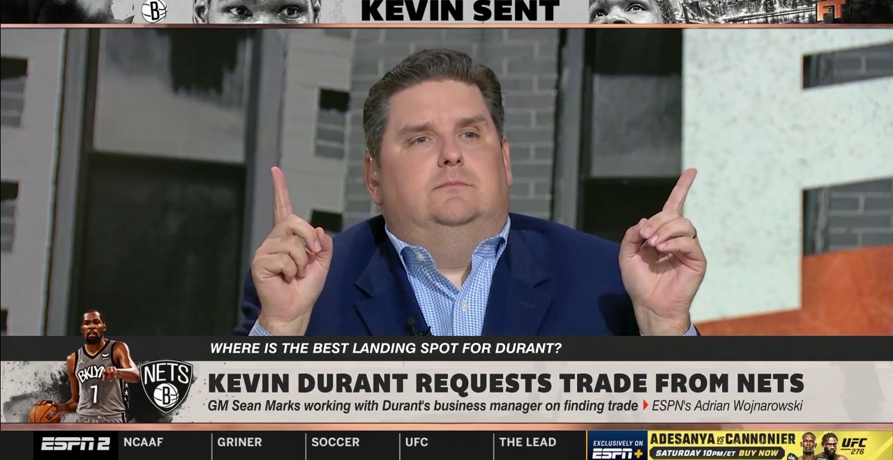 Here Is Why Brian Windhorst Took A Very Cryptic Approach To Discussing The Jazz On ‘First Take’