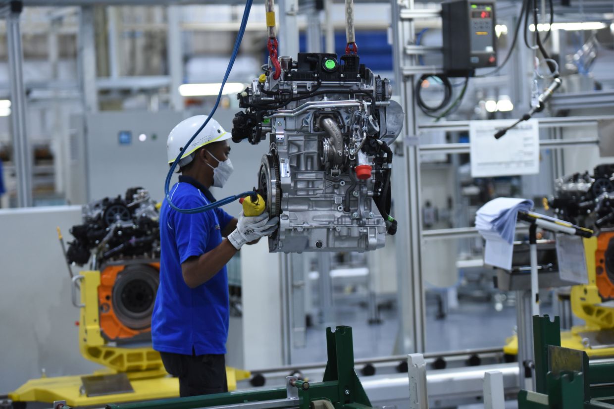 Proton unveils new hi-tech engine assembly line in Tanjung Malim