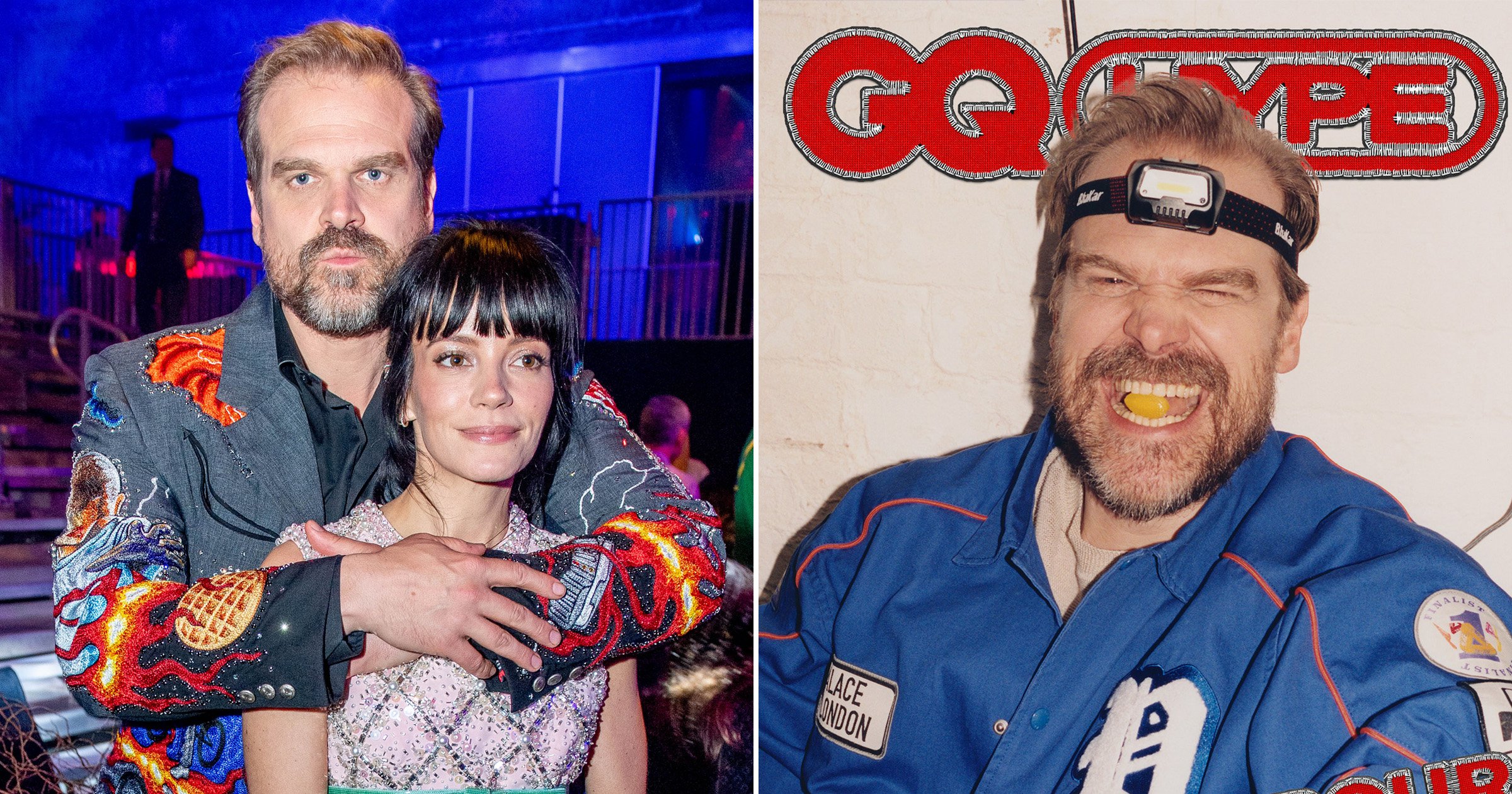 David Harbour reveals exact moment he fell in love with Lily Allen on their third date