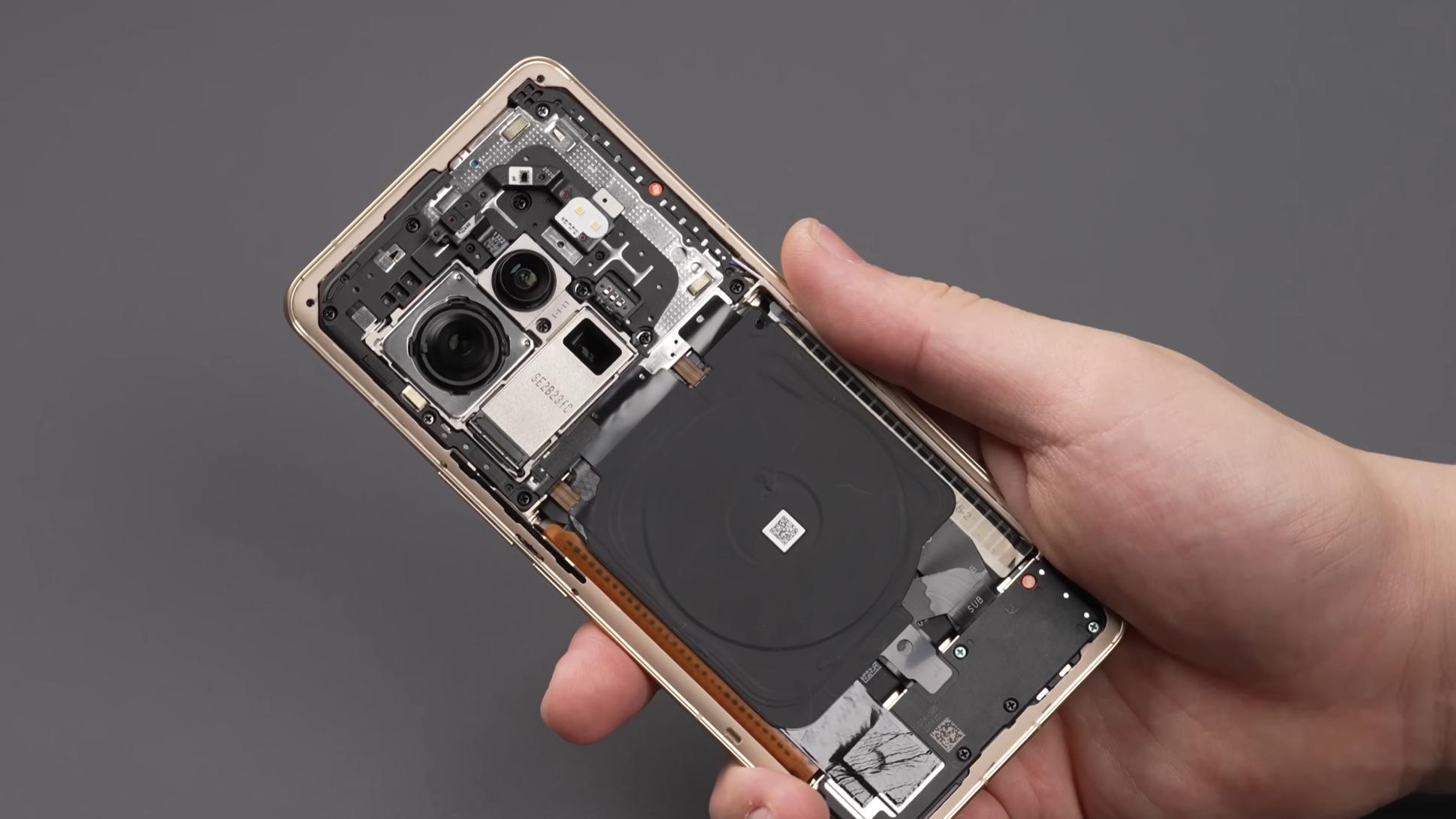 Xiaomi 12s Ultra Teardown Video Highlights The Scale Of The Sony Imx989 And Reduced Snapdragon 8 4396