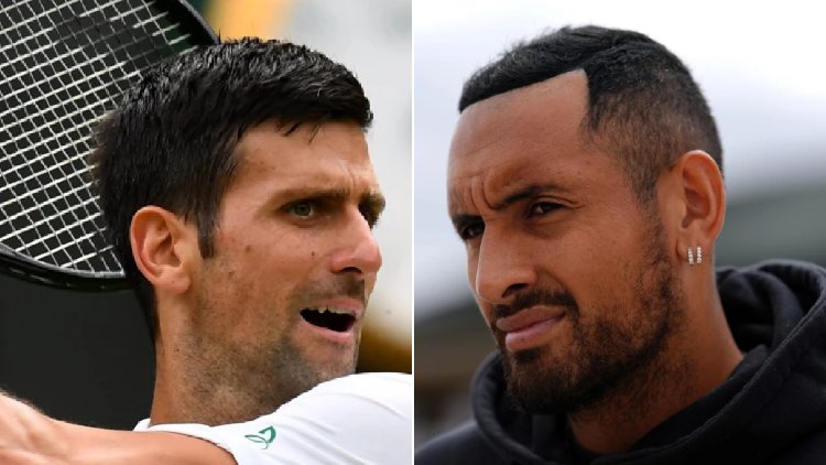 Novak Djokovic Sends Message To Nick Kyrgios Ahead Of Wimbledon Final ...