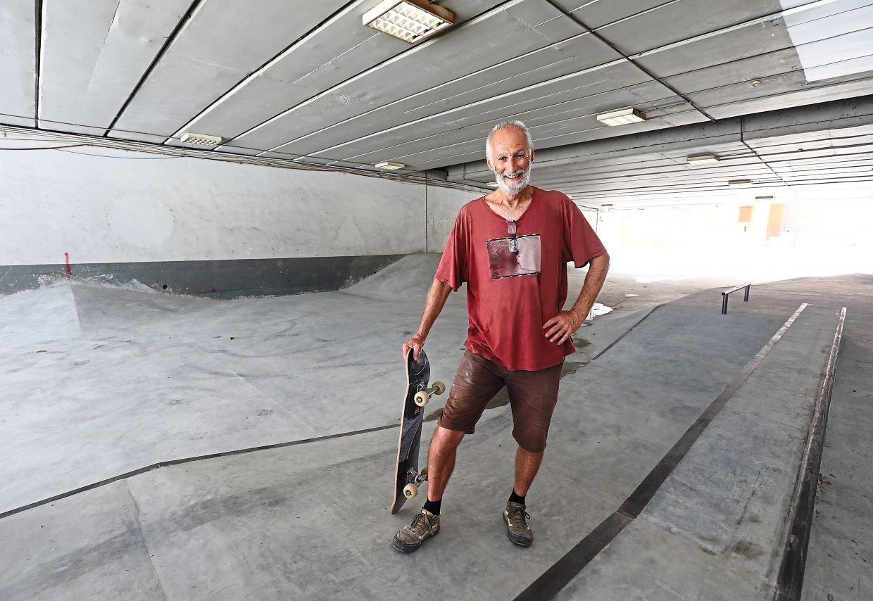 Meet the 'king of roller skating' who designs skateparks in Malaysia