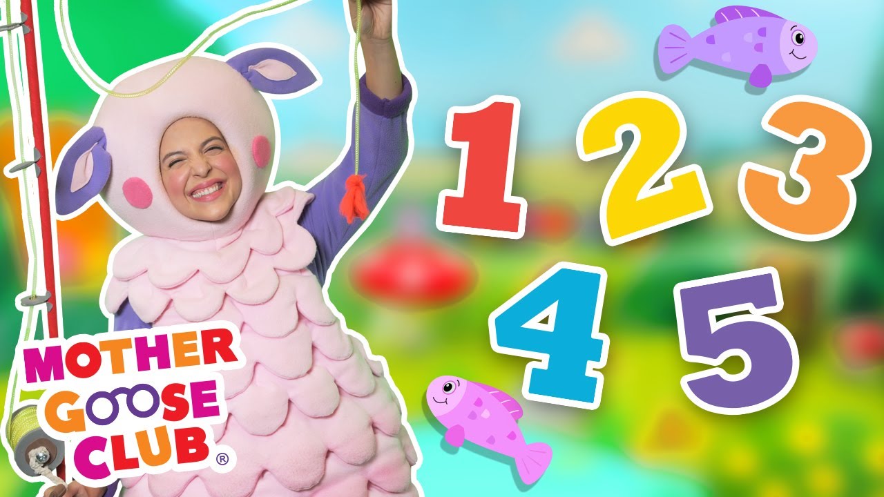 One Two Three Four Five | Mother Goose Club Nursery Rhymes