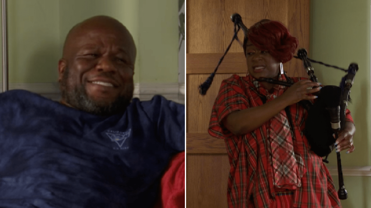 EastEnders’ Howie tells Kim to ‘blow harder’ in cheeky scene