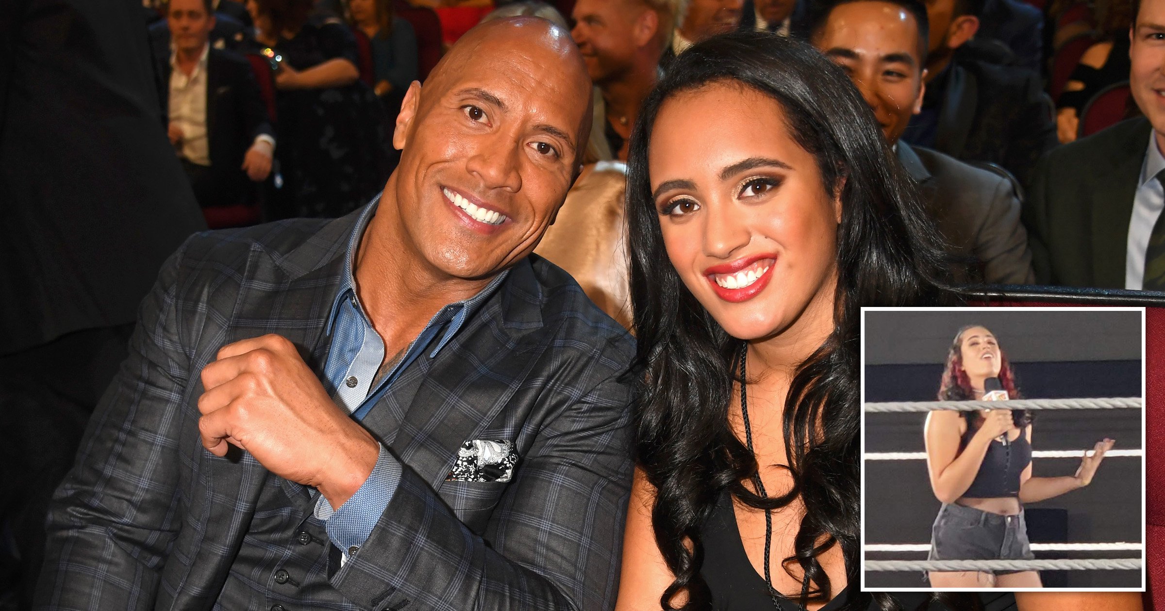 Dwayne ‘the Rock Johnsons Daughter Ava Raine Is ‘really Close To Full Wwe Debut Nestia 