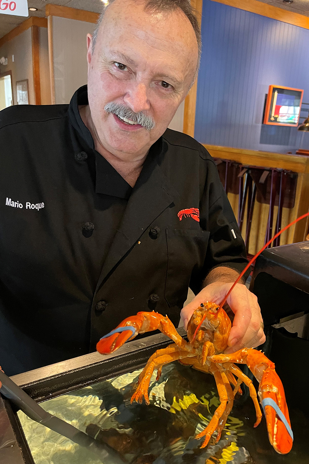Florida Red Lobster Employees Rescue Rare Orange Lobster Shipped to Restaurant
