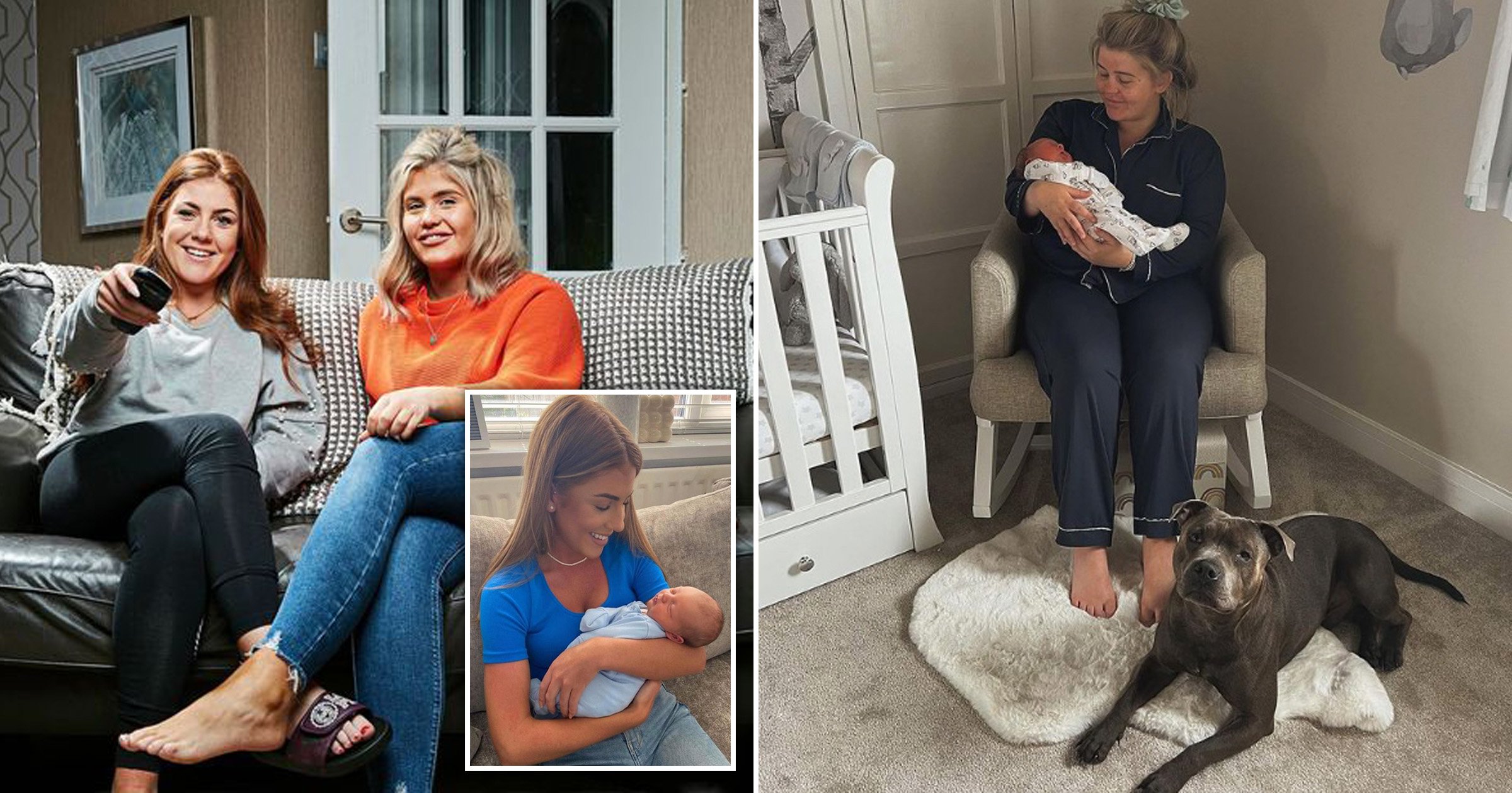 Gogglebox star Georgia Bell introducing her new baby boy to co-star Abbie Lynn is the heartwarming content we need right now