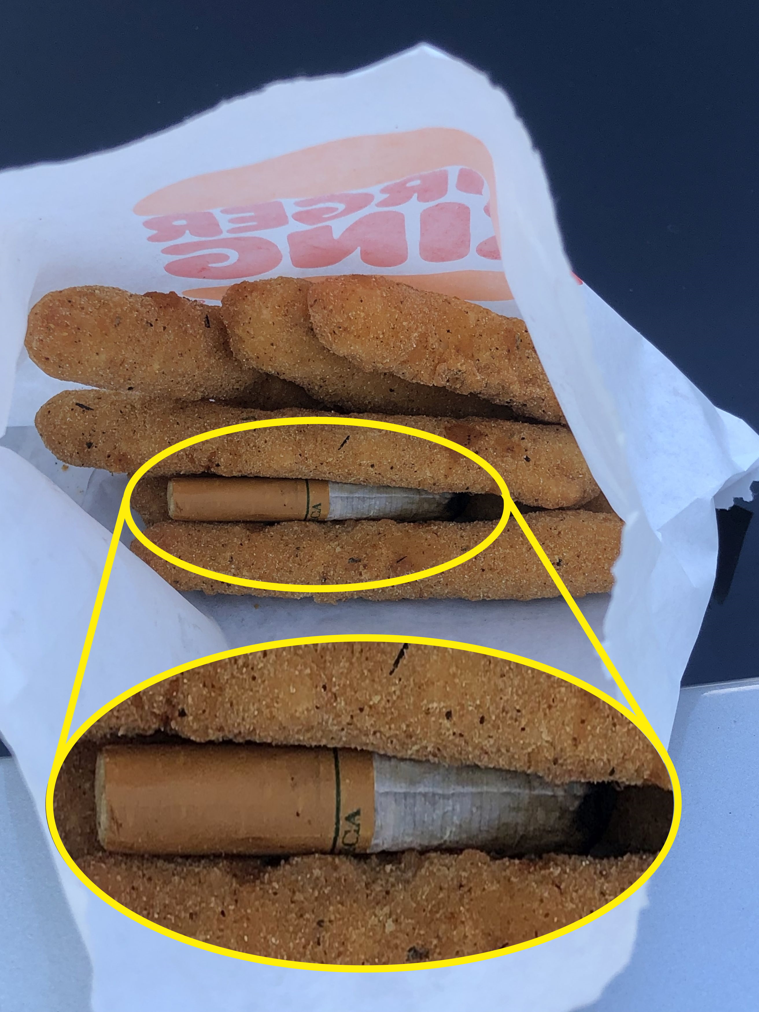 Girl 'Traumatised' After Finding Half-Smoked Cigarette In Her Burger King Meal