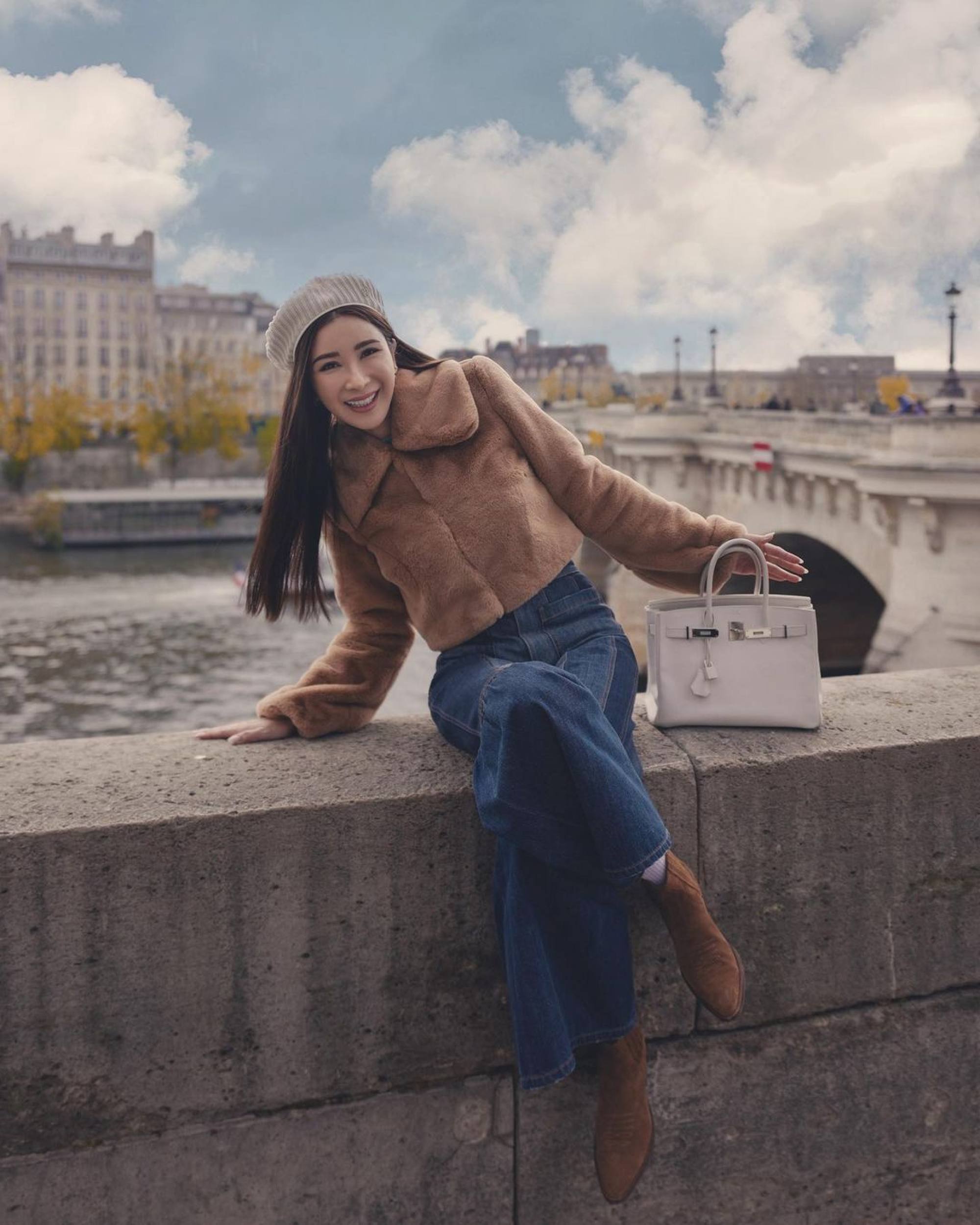 Hermès Birkin and Hermès Kelly bag collector Jamie Chua, Singapore-based influencer and real-life Crazy Rich Asian, opens up her closet