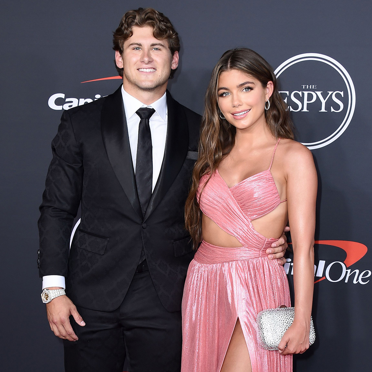 Hannah Ann Sluss and NFL Player Jake Funk Deserve a Trophy for Their 2022 ESPYS Look