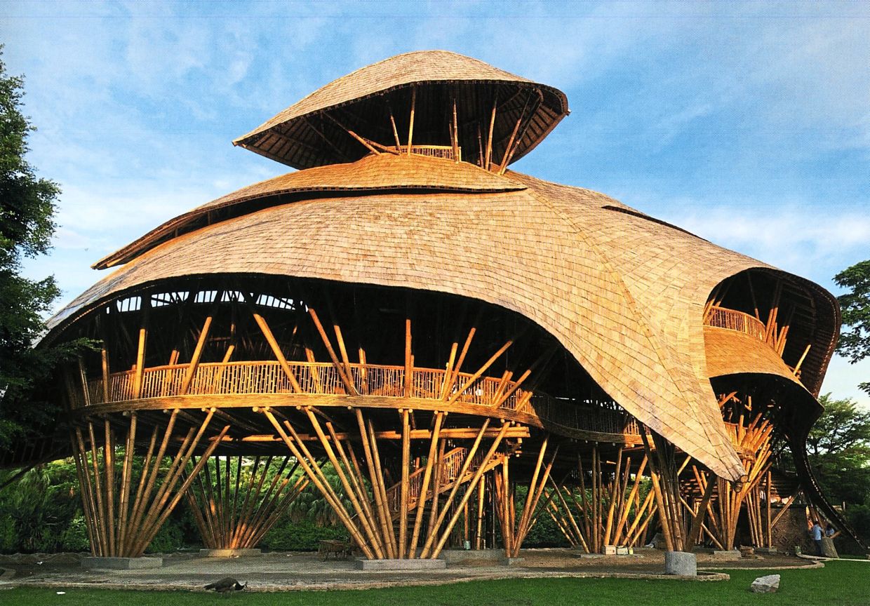 Malaysian-born architect's new book highlights 30 amazing bamboo buildings