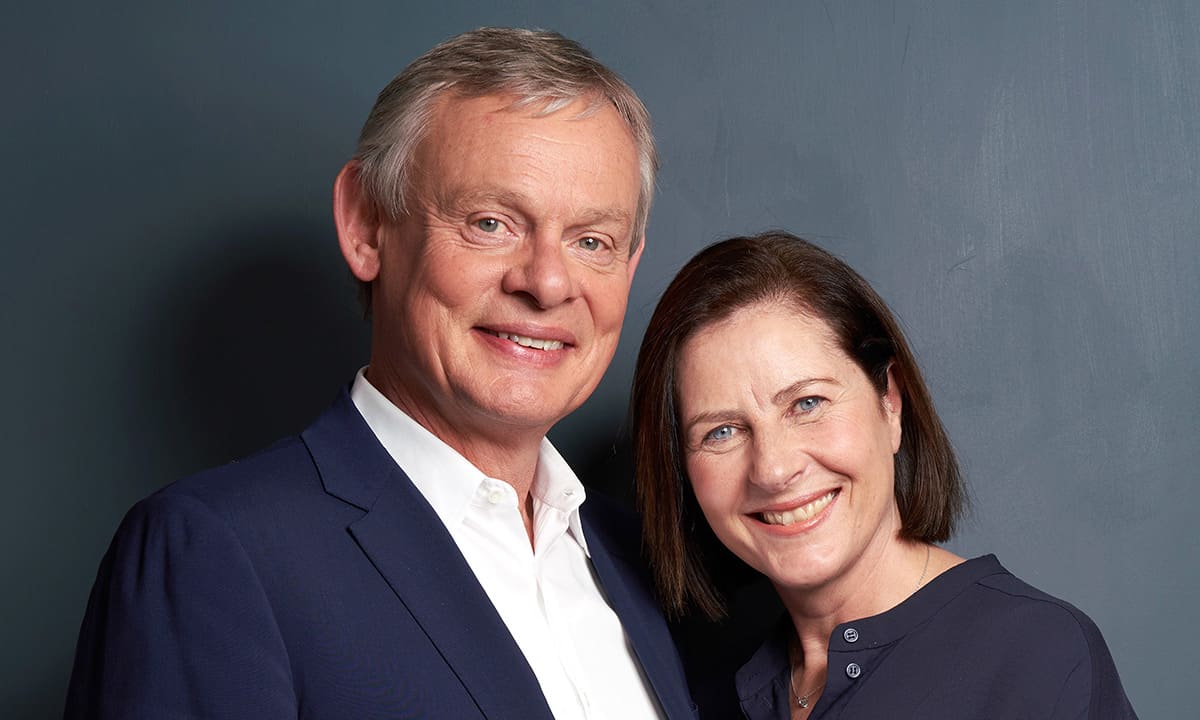 Who is Martin Clunes' famous wife? Find out everything you need to know