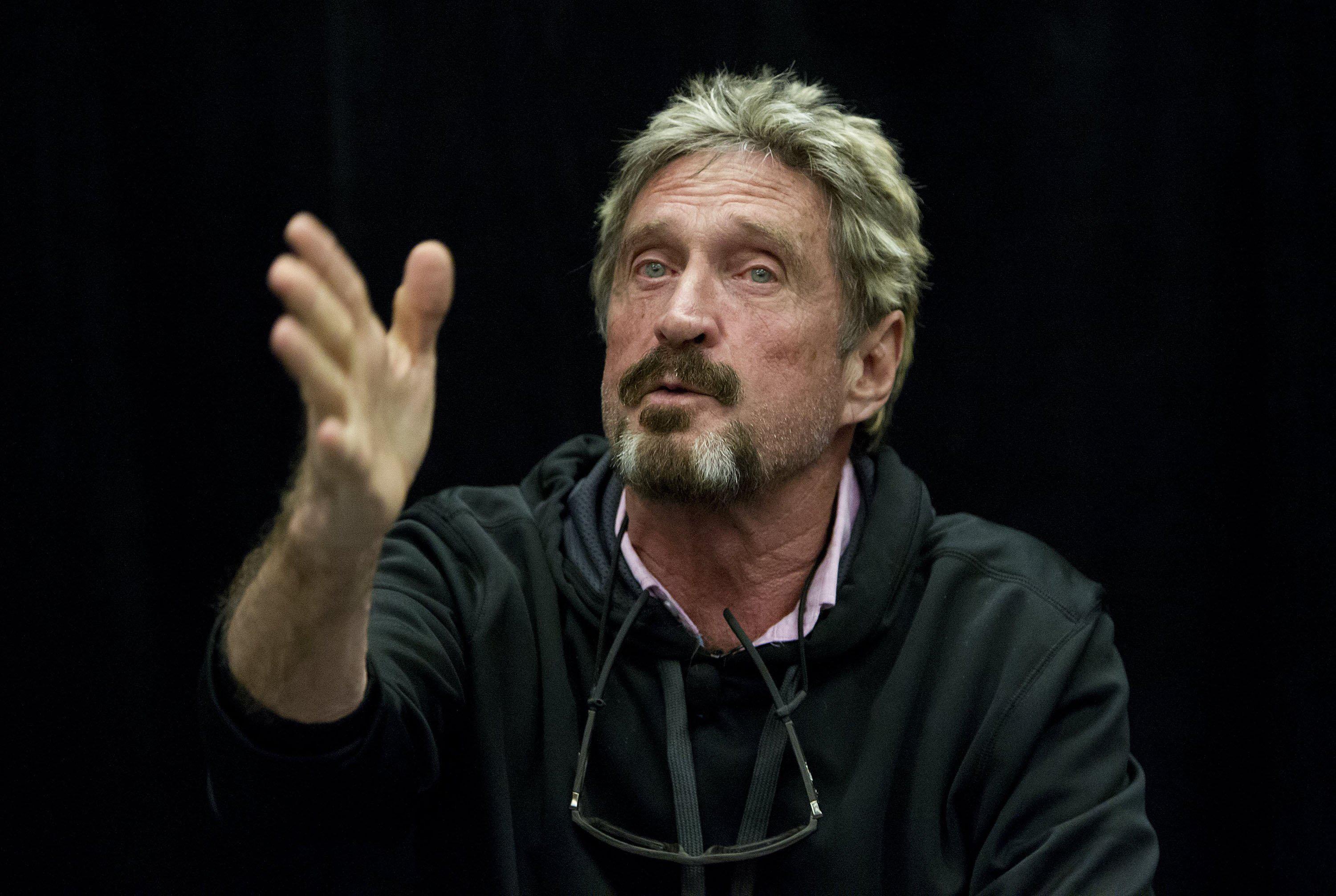 Trailer For John McAfee Netflix Documentary Shows Unseen Footage Of Dead Software Millionaire