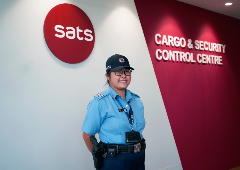 Aviation and beyond: 4 auxiliary police officers share why they find life in SATS Security Services fulfilling