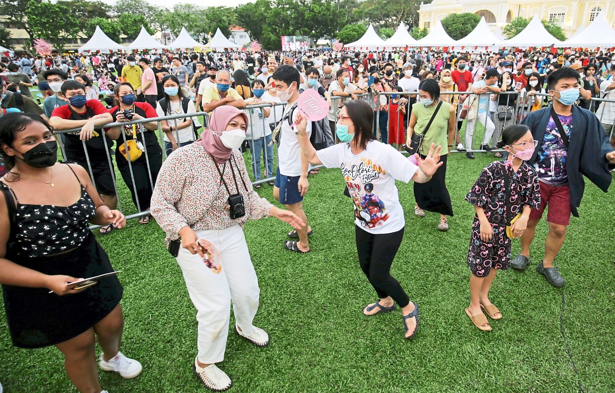 Getting a taste of Japanese culture at Bon Odori in Penang