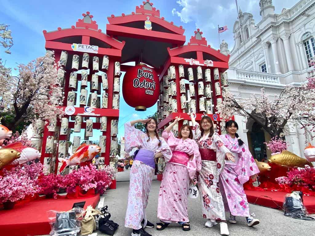 Thousands celebrate the return of Bon Odori festival in Penang