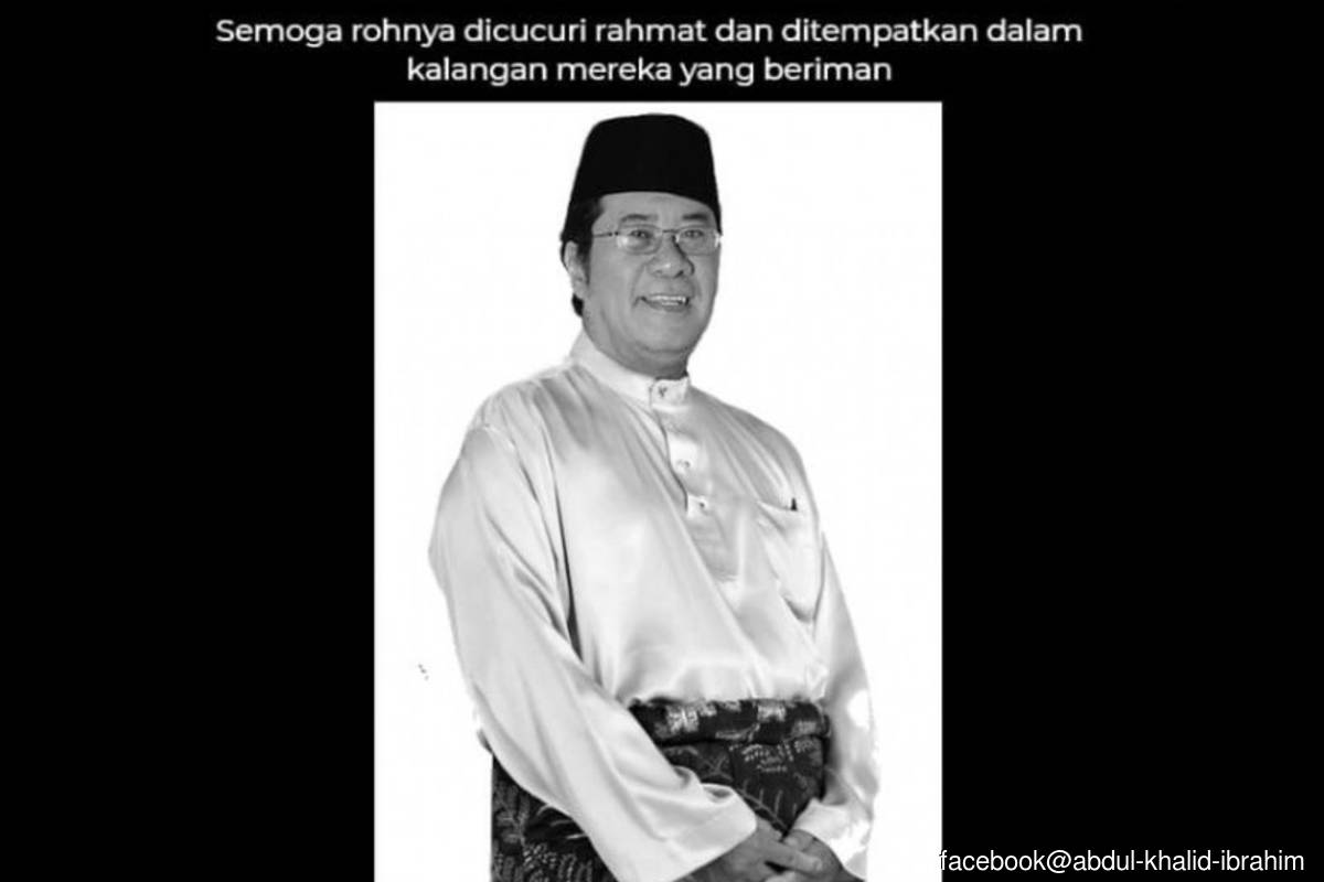 Former Selangor MB Tan Sri Khalid Ibrahim dies