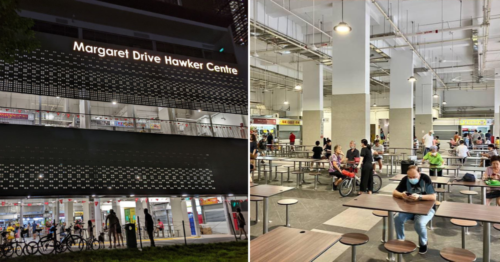 Margaret Drive Hawker Centre at Dawson with 38 stalls now open Nestia