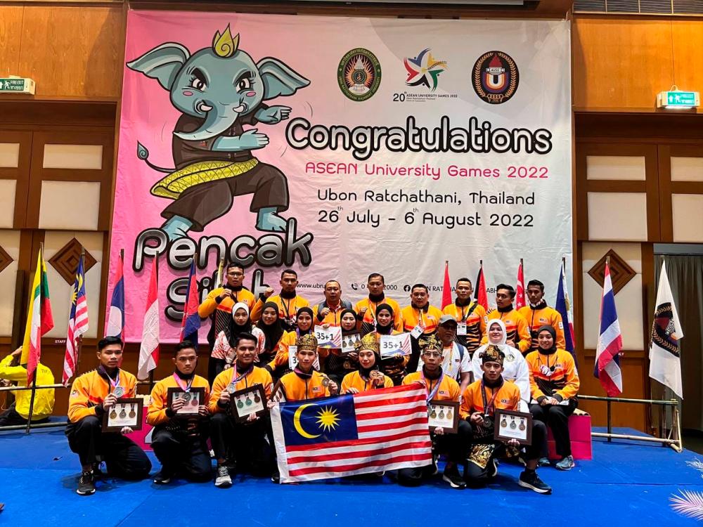 Pencak silat meets its target of one gold medal at AUG