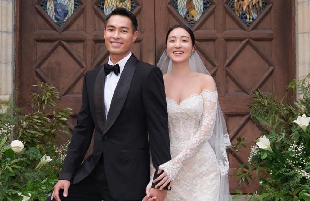 Taiwanese actor Yo Yang holds wedding two years after marriage registration