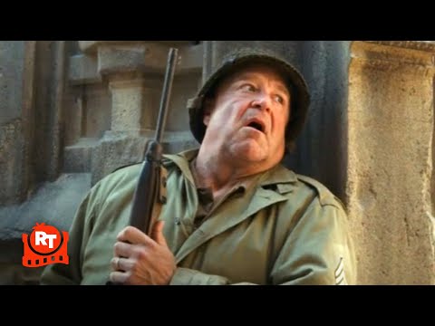 The Monuments Men (2014) - Nazi Sniper Scene | Movieclips