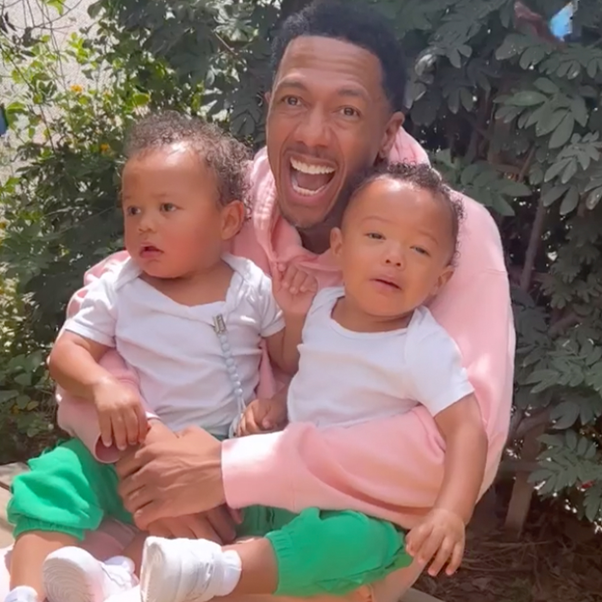 Nick Cannon and Abby De La Rosa Share a "Magical" Moment With Their Twins at Butterfly Exhibit