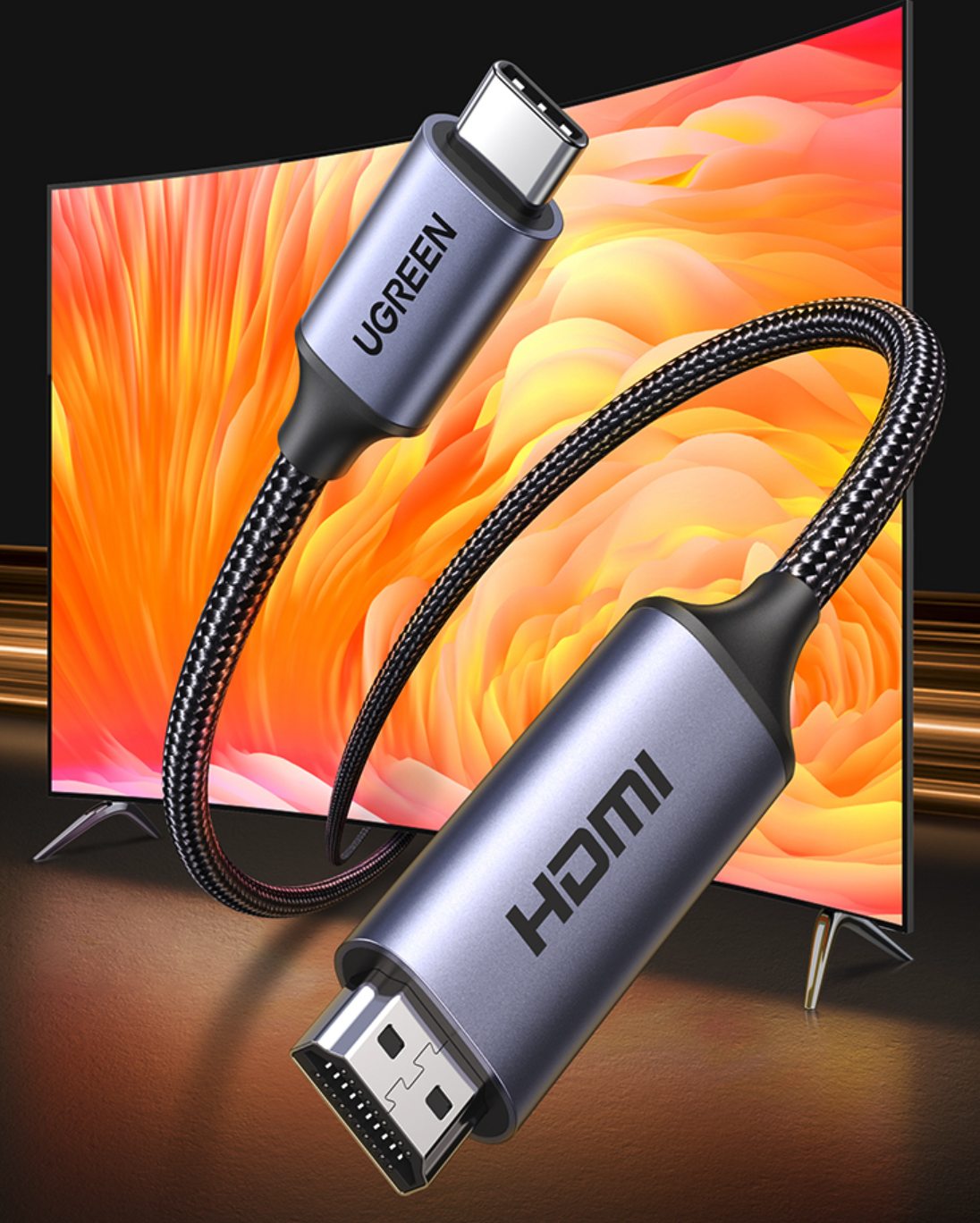 绿联推出 USB-C 转 HDMI 2.1 线，支持 4K 144Hz 传输