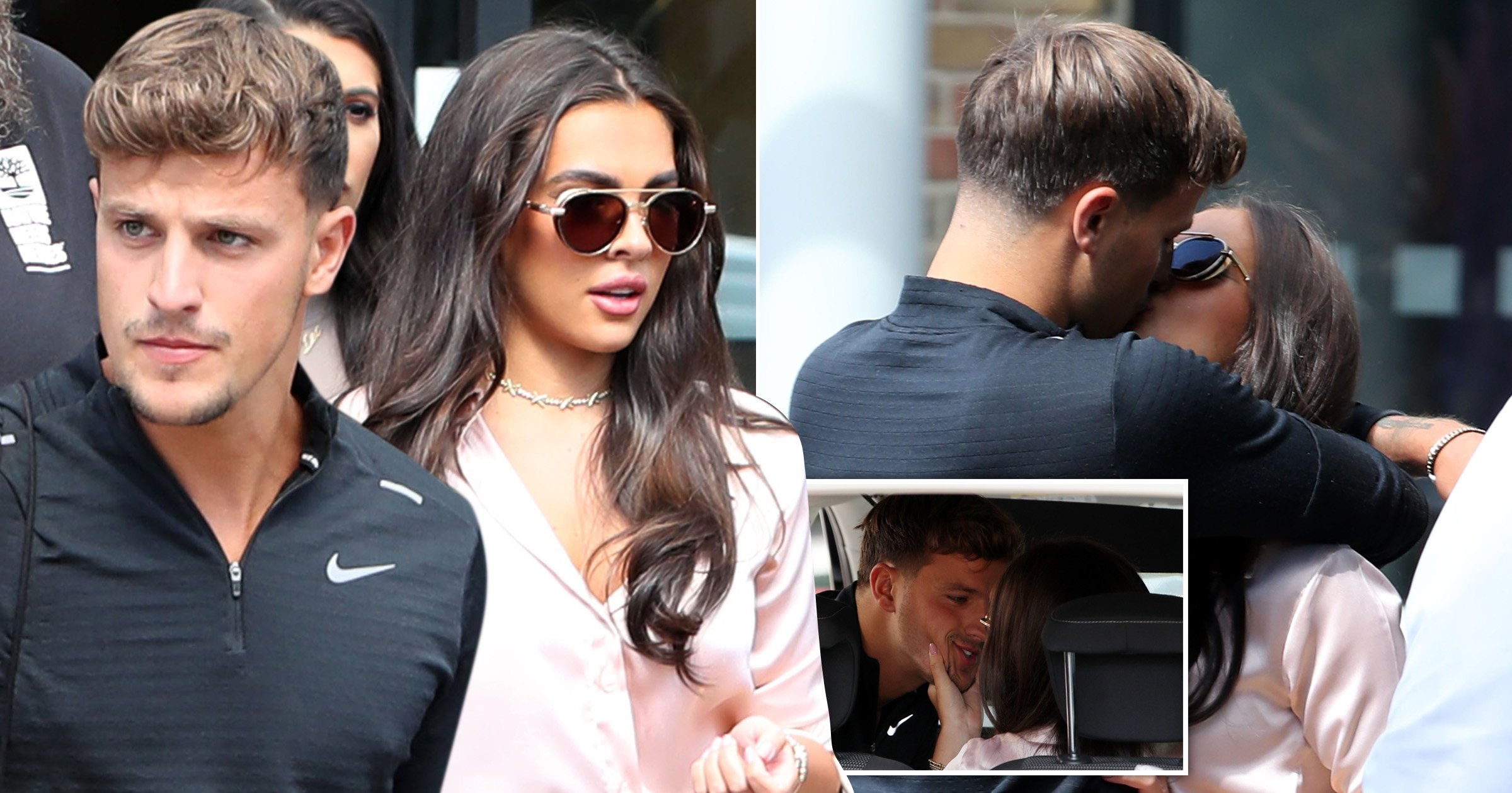 Gemma Owen and Luca Bish evidently in pretty good place as they pack on PDA ahead of Love Island reunion