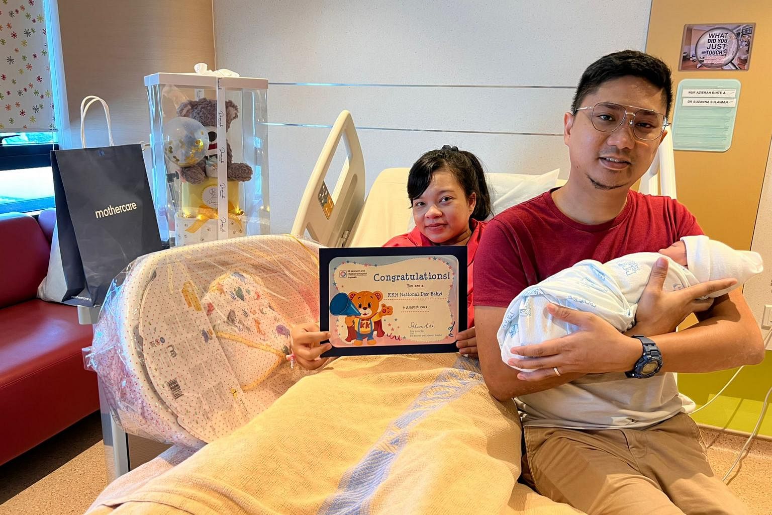 Singapore welcomes babies born on National Day