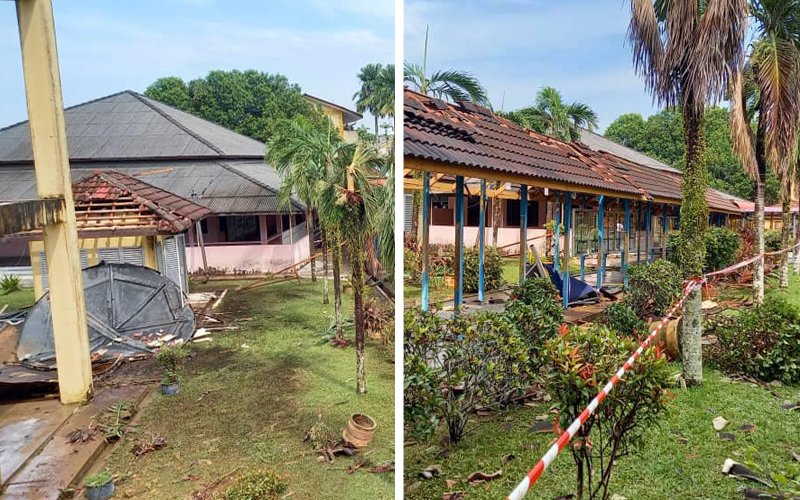 SMK Melor students injured after water tank bursts in school