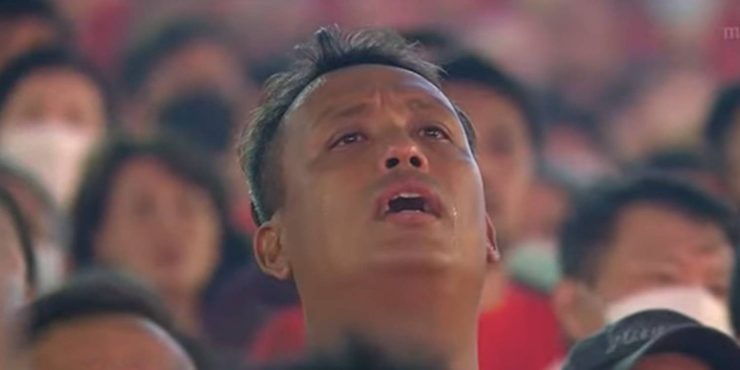 Lawrence Wong says crying man is one of NDP 2022’S iconic images