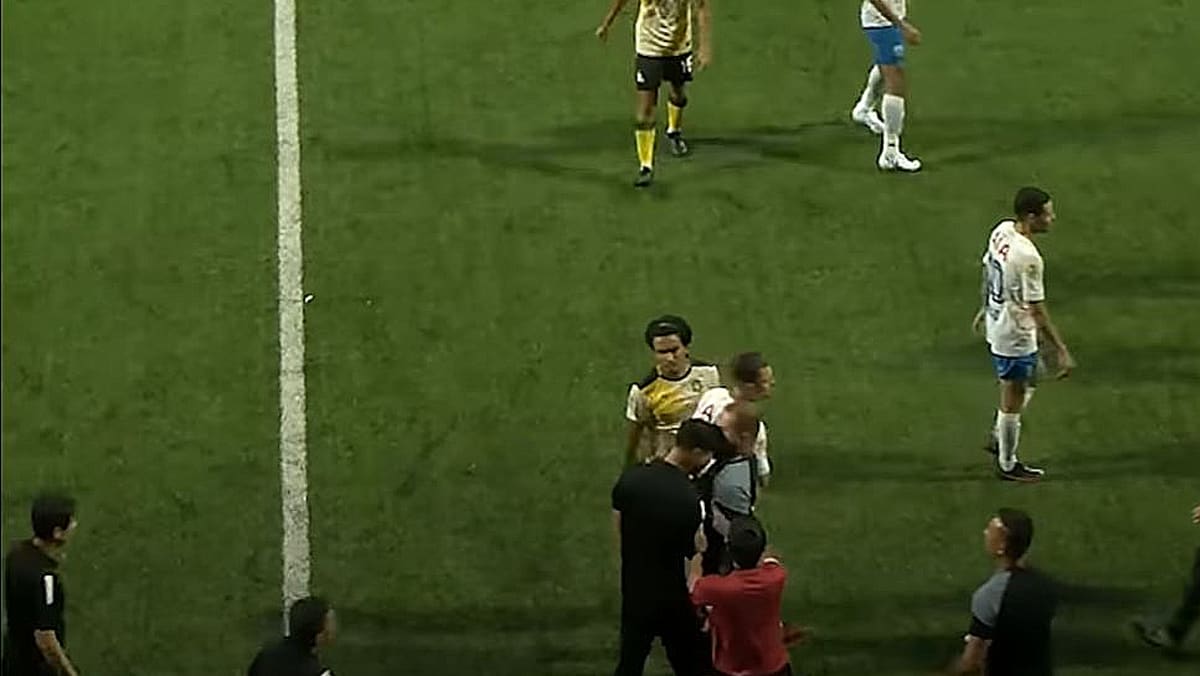 Fines, suspension for officials of Lion City Sailors, Tampines Rovers after clash at Jalan Besar Stadium