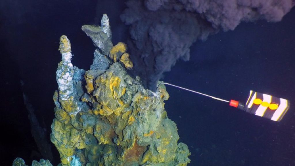 Massive expanse of towering hydrothermal vents discovered deep in the Pacific