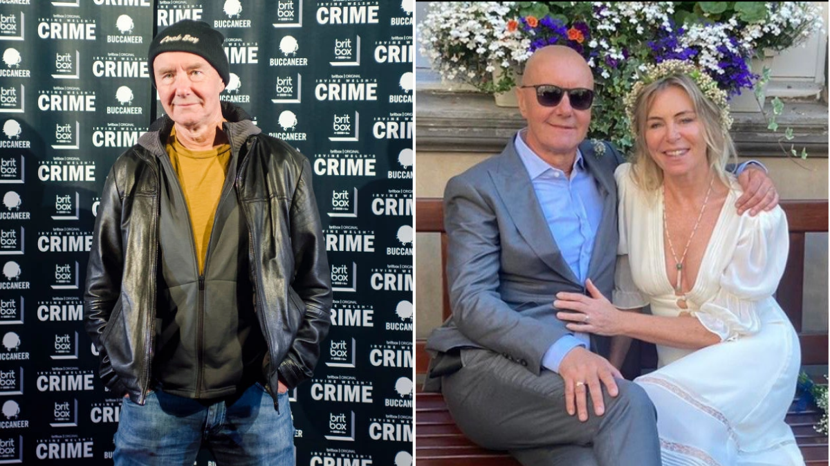 Trainspotting author Irvine Welsh marries Taggart actress Emma Currie