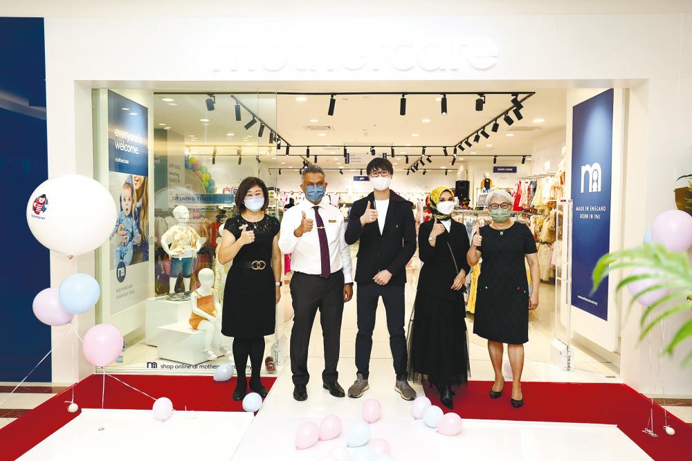 Kim Hin Joo reopens Mothercare flagship store at Suria KLCC