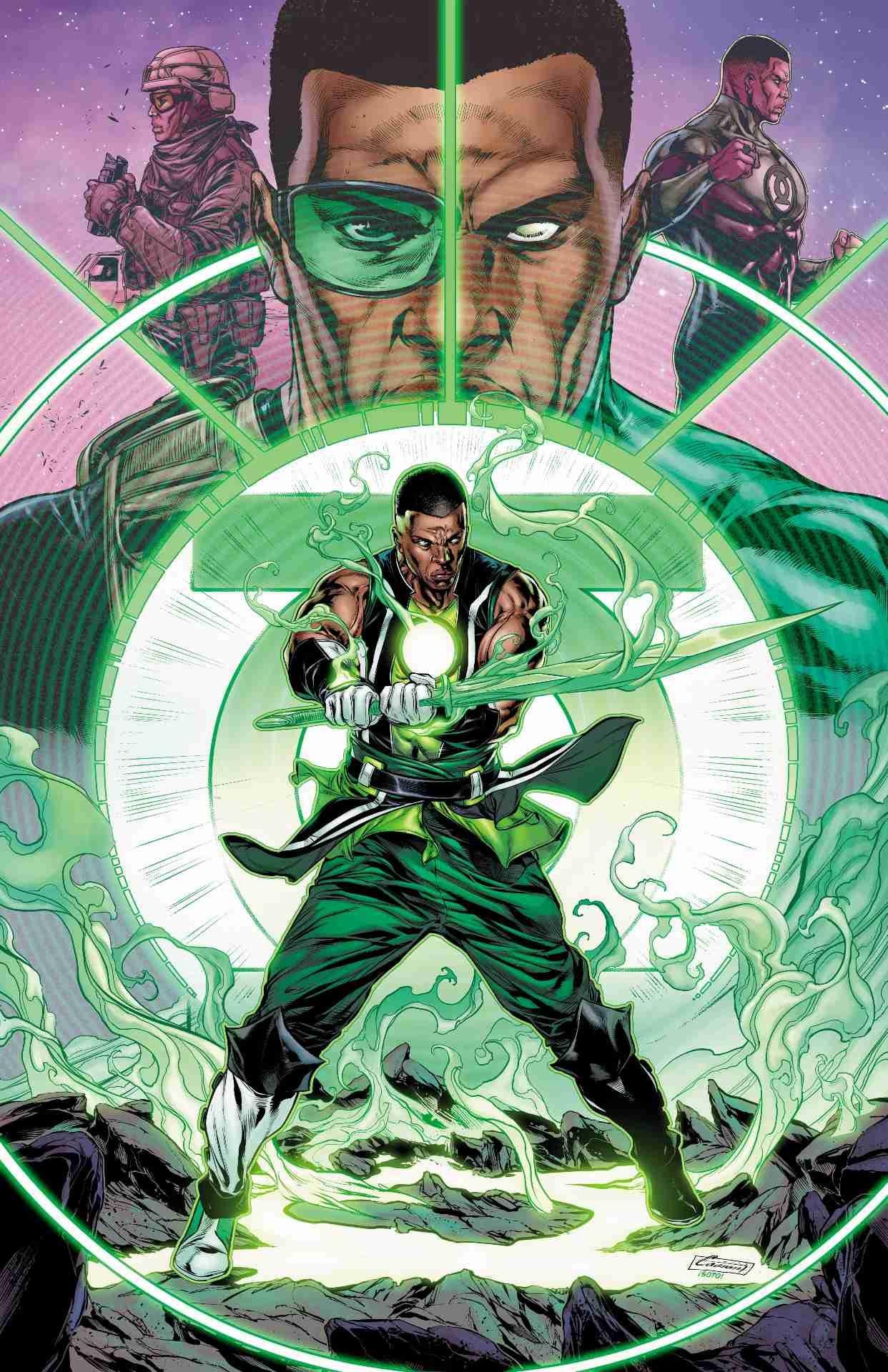 Green Lantern John Stewart Adopts the Emerald Knight Mantle in New DC Comic