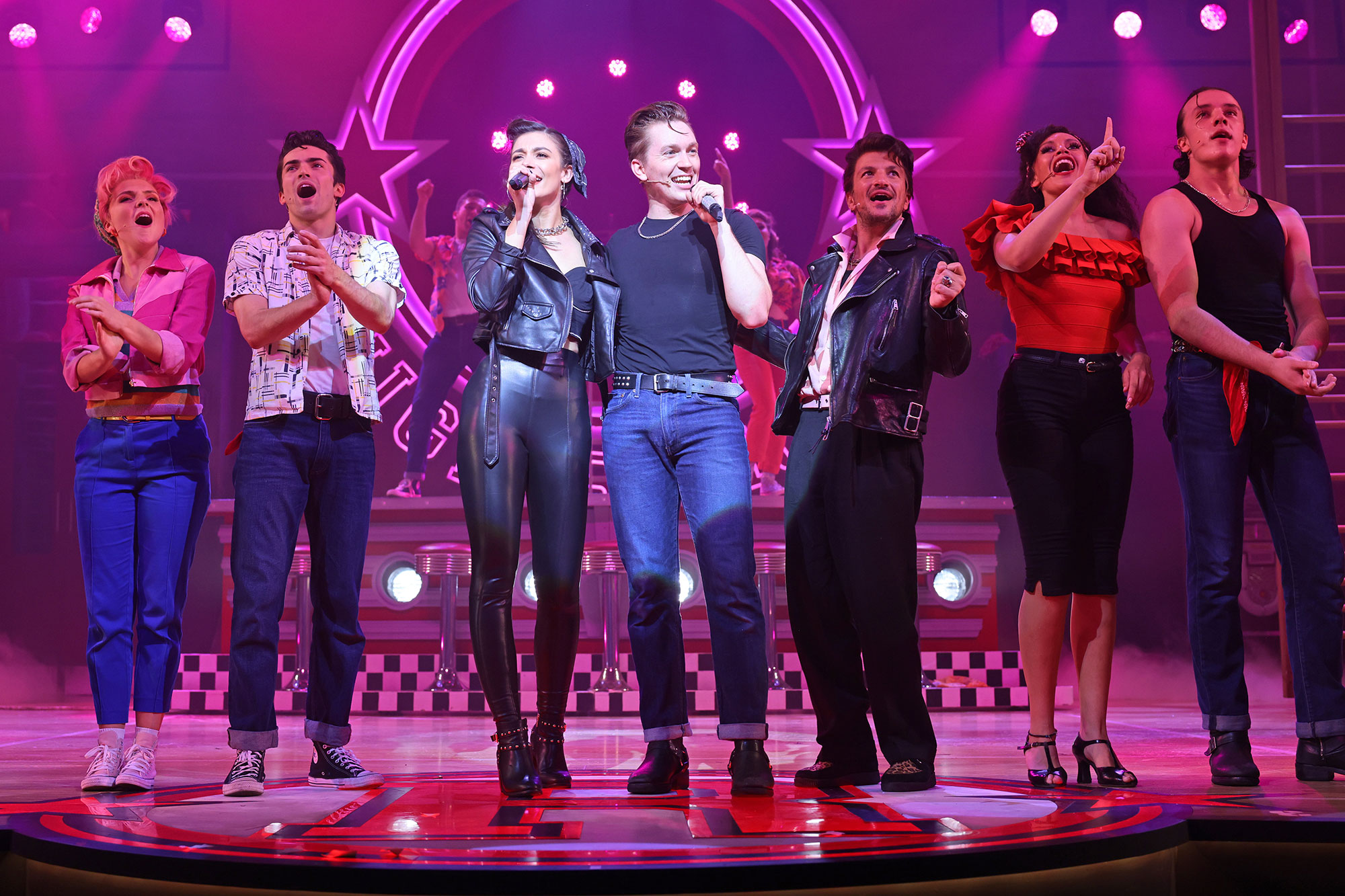 Grease the Musical London cast dedicates show's run to Olivia Newton-John