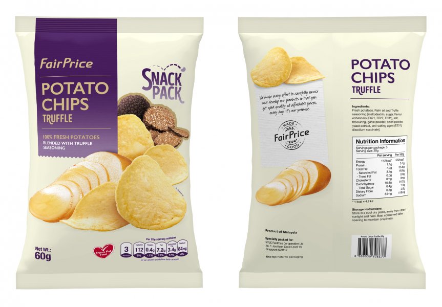 Snack like royalty with FairPrice's new truffle potato chips